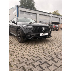 Carbonteile Tuning Frontlippe Lippe Schwert Spoiler ABS Glanz für Mercedes Benz X254 C254 GLC mit AMG Line - 4096