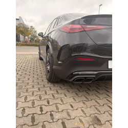 Carbonteile Tuning Heckdiffusor Diffusor ABS Glanz Schwarz passend für Mercedes Benz GLC-Klasse C254 Coupe mit AMG-Line - 3089