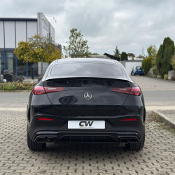 Carbonteile Tuning Heckspoiler Spoiler Lippe ABS Glanz Schwarz für Mercedes Benz GLC-Klasse C254 Coupe - 4101