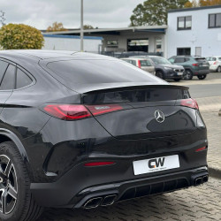 Carbonteile Tuning Heckspoiler Spoiler Lippe ABS Glanz Schwarz für Mercedes Benz GLC-Klasse C254 Coupe - 4101