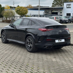 Carbonteile Tuning Heckdiffusor Diffusor ABS Glanz Schwarz passend für Mercedes Benz GLC-Klasse C254 Coupe mit AMG-Line - 3089