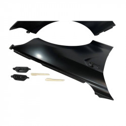 Carbonteile Tuning Kotflügel Fender Stahl passend für BMW 2er F22 F23 - 4102