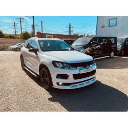 Carbonteile Tuning Frontlippe Lippe Schwert Frontspoiler Spoiler GFK unlackiert passend für Volkswagen Touareg 7P R Line - 4104