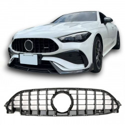 Carbonteile Tuning Kühlergrill Grill Panamericana GT schwarz glanz passend für Mercedes Benz CLE-Klasse C236 A236 - 4107