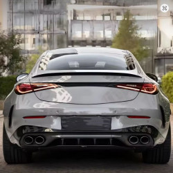 Carbonteile Tuning Heckdiffusor Diffusor ABS schwarz glanz passend für Mercedes Benz CLE-Klasse A236 C236 mit AMG-Line - 4111