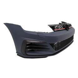 Carbonteile Tuning Stoßstangenset Stoßstange Front Heck Seitenschweller, Bodykit Umbau auf GTI passend für Volkswagen VW Golf...