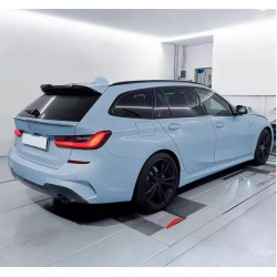 Carbonteile Tuning Heckspoiler Lippe Spoiler unten Kofferraum Performance schwarz glänzend passend für BMW 3er G21 Touring - ...