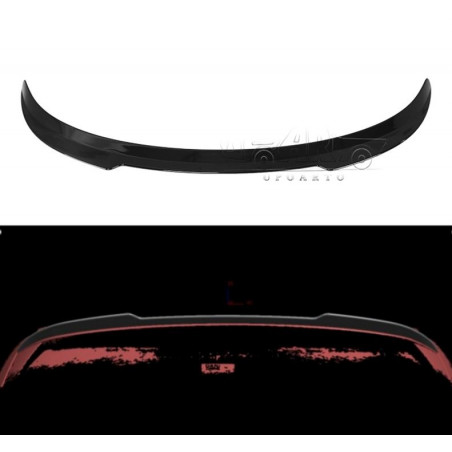 Carbonparts Tuning Dachspoiler Heckspoiler Lippe Spoiler Performance schwarz glänzend passend für Mercedes-Benz E-Klasse S213...