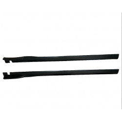 Pièces en carbone Tuning Sideskirts Seitenschweller Ansätze ABS schwarz glänzend passend für Volkswagen Caddy MK4 2015-2020 -...