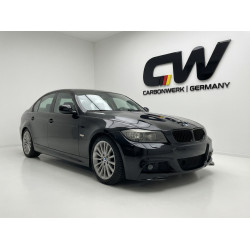 Pièces en carbone Tuning 1694 - Frontlippe Spoiler Schwert schwarz glänzend passend für BMW 3er F30 F31 mit MPaket