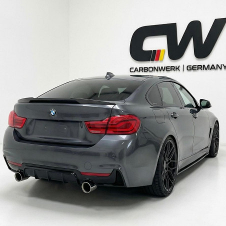 Carbonteile Tuning Heckspoiler Spoiler Schwert Lippe Highkick Vollcarbon passend für BMW 4er F36 - 1346