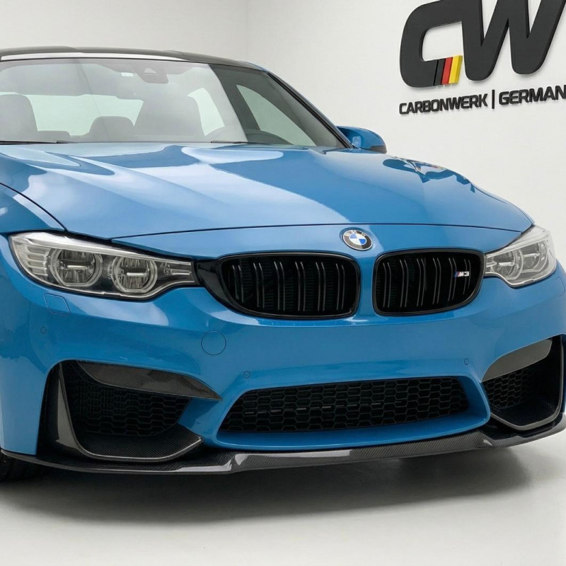 Pièces en carbone Tuning 1045 - Frontlippe Clubsport Carbon passend für BMW F80 F82 F83 M3 M4