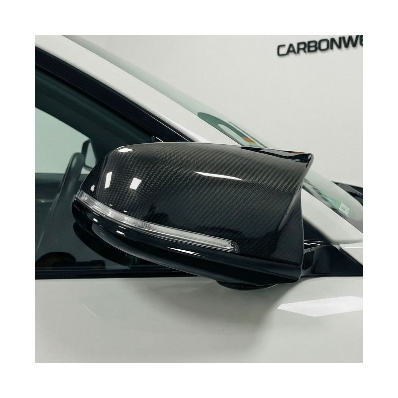 Pièces en carbone Tuning 1001 - Spiegelkappen Carbon passt für BMW 1er F20 F21 2er F22 F23 3er F30 F31 4er F32 F33 F36 M2 F87
