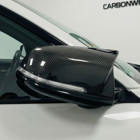 Pièces en carbone Tuning 1001 - Spiegelkappen Carbon passt für BMW 1er F20 F21 2er F22 F23 3er F30 F31 4er F32 F33 F36 M2 F87