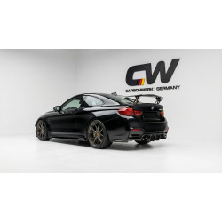 Carbonparts Tuning 2467 - Heckspoiler Heck Flügel Spoiler ABS VRS Schwarz Glanz passend für BMW M4 F82