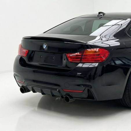 Carbonteile Tuning 1260 - Diffusor V1.1 ABS schwarz glanz passend für BMW 4er F32 F33 F36 435/440