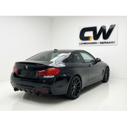 Carbonteile Tuning 1260 - Diffusor V1.1 ABS schwarz glanz passend für BMW 4er F32 F33 F36 435/440