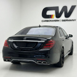 Carbonteile Tuning Bodykit Stoßstangen Umbau Set PP für Mercedes S-Klasse W222 Facelift (2013-06.2017) nicht 63 AMG