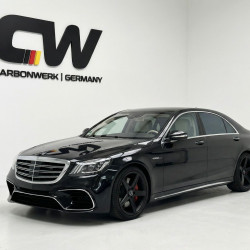 Carbonteile Tuning Bodykit Stoßstangen Umbau Set PP für Mercedes S-Klasse W222 Facelift (2013-06.2017) nicht 63 AMG