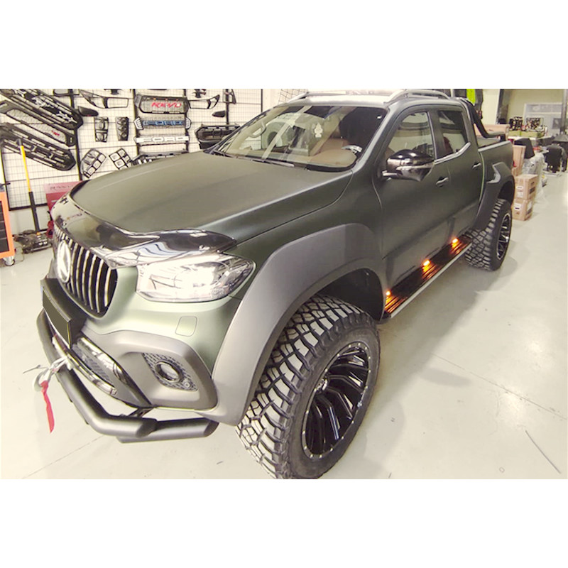 Kit 4 Extensions D'aile En ABS/PU Noir Mat - Pour Passages De Roue Avant/arrière, Universelles