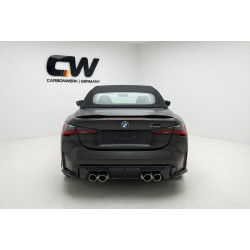 Carbonteile Tuning 1857 - Heckspoiler Spoiler Highkick S Vollcarbon passend für BMW 4er G23 + M4 G83