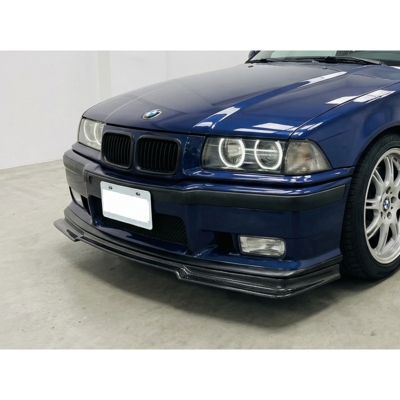 Pièces en carbone Tuning Frontlippe Lippe Frontspoiler Schwert Carbon + GFK passend für BMW 3er E36 + M3 - 4132