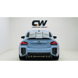 Pièces en carbone Tuning 1748 - Heckspoiler Spoiler Lippe Vollcarbon PRO passend für BMW 2er G42 + M240i + G87 M2