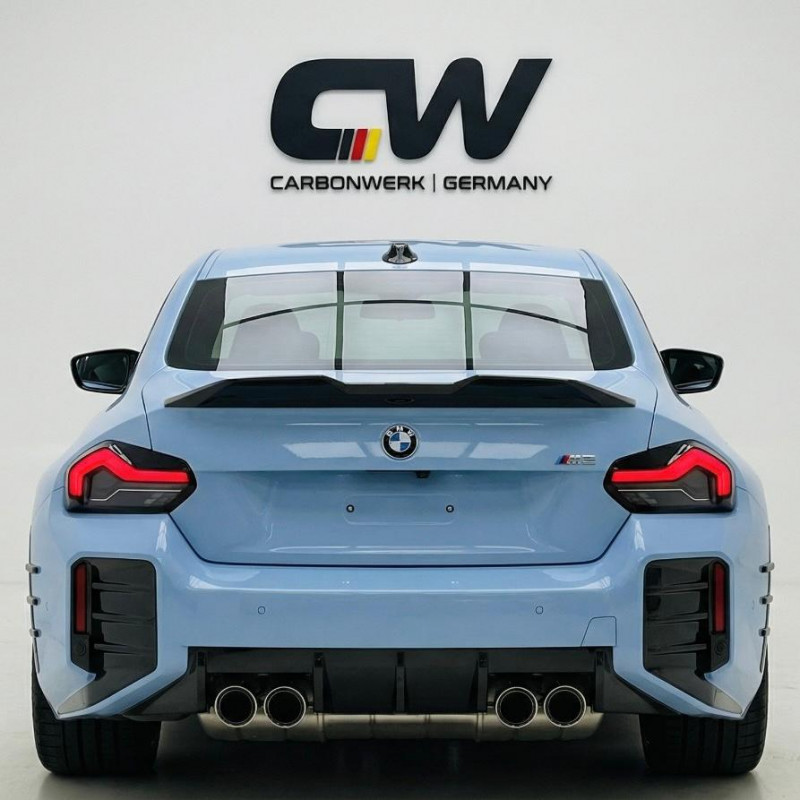 Carbonteile Tuning 1748 - Heckspoiler Spoiler Lippe Performance Vollcarbon passend für BMW 2er G42 + M240i + G87 M2