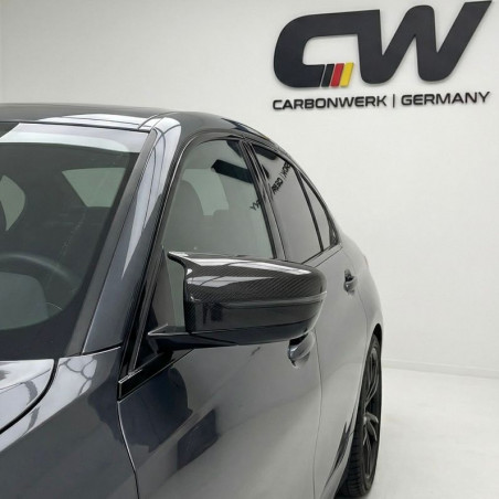 Carbonteile Tuning 1541 - Spiegelkappen Glanz Schwarz für BMW 2er G42 3er G20 G21 4er G22 G23 G26 5er G30 G31 7er G11 G12 8er...