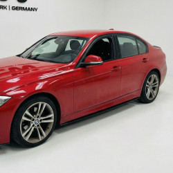 Carbonteile Tuning 1601 - Sideskirt Seitenschweller Ansatz ABS schwarz Glanz passend für BMW 3er F30 F31 nur mit MPaket