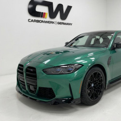 Carbonteile Tuning Frontlippe Lippe Spoiler Schwert Performance ABS Glanz Schwarz für BMW M3 G80 G81 M4 G82 G83 - 2829