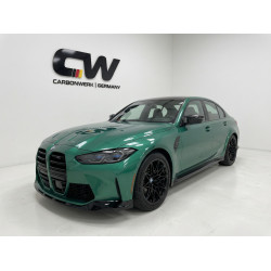 Carbonteile Tuning Frontlippe Lippe Spoiler Schwert Performance ABS Glanz Schwarz für BMW M3 G80 G81 M4 G82 G83 - 2829