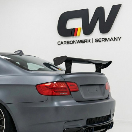 Pièces en carbone Tuning Heckflügel Heckspoiler Spoiler Lippe GTS ABS Glanz Schwarz für BMW 1er E82 1er M 3er E90 E92 + M3 - ...