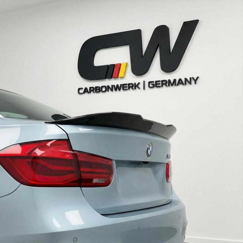 Carbonteile Tuning 1679 - Heckspoiler Spoiler Lippe Deep ABS schwarz glanz passend für BMW 3er F30 M3 F80
