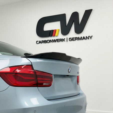 Carbonteile Tuning 1679 - Heckspoiler Spoiler Lippe Deep ABS schwarz glanz passend für BMW 3er F30 M3 F80