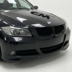 Carbonparts Tuning 1768 - Flaps Splitter Canards Frontansatz ABS schwarz glänzend passend für BMW 3er E90 E91 VFL ohne MPaket
