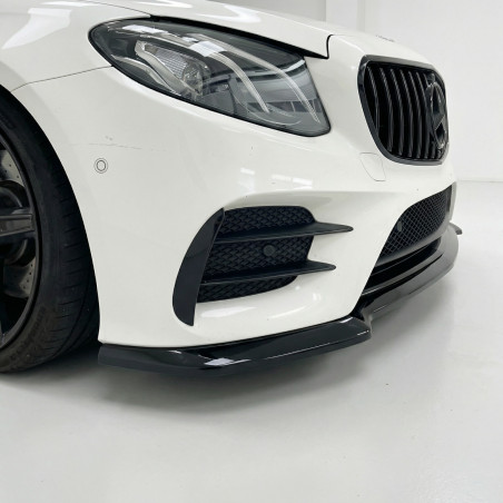 Carbonteile Tuning 2029 - Frontlippe Lippe Frontspoiler Spoiler Schwert ABS glanz Schwarz passend für Mercedes Benz E Coupe C...