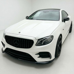 Carbonteile Tuning 2029 - Frontlippe Lippe Frontspoiler Spoiler Schwert ABS glanz Schwarz passend für Mercedes Benz E Coupe C...