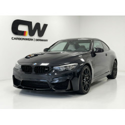 Carbonparts Tuning 1753 - Frontlippe Spoiler Schwert Performance V1 schwarz glänzend passend für BMW M3 F80 M4 F82 F83