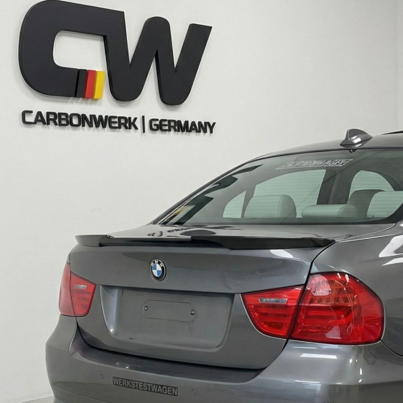 Carbonteile Tuning 1589 - Heckspoiler Highkick ABS schwarz Glanz passend für BMW 3er E90 + M3 E90