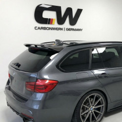 Carbonteile Tuning Heckspoiler Spoiler Lippe Ansatz ABS Glanz Schwarz für BMW 3er F31 Touring - 2811