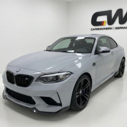 Pièces en carbone Tuning 1404 - Frontlippe Clubsport Carbon passend für BMW M2 F87 Competition