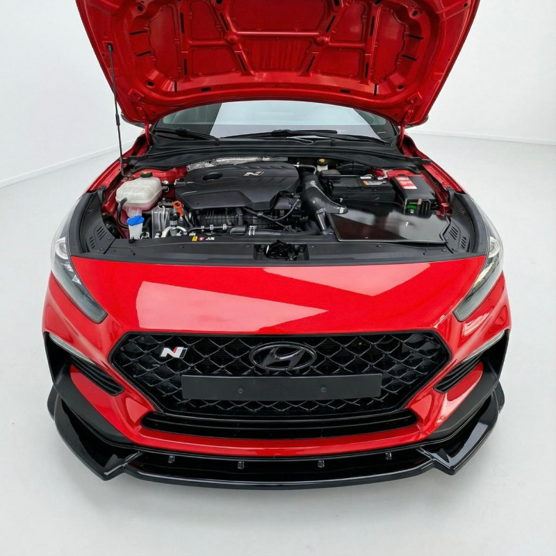 Carbonteile Tuning 1912 - Frontlippe Spoiler Schwert Performance ABS schwarz glänzend passend für Hyundai I30N Mk3 ab 2017