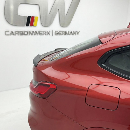 Carbonteile Tuning 1716 - Heckspoiler Spoiler Lippe Highkick schwarz glänzend passend für BMW X4 G02
