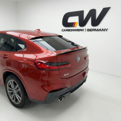Carbonteile Tuning 1716 - Heckspoiler Spoiler Lippe Highkick schwarz glänzend passend für BMW X4 G02