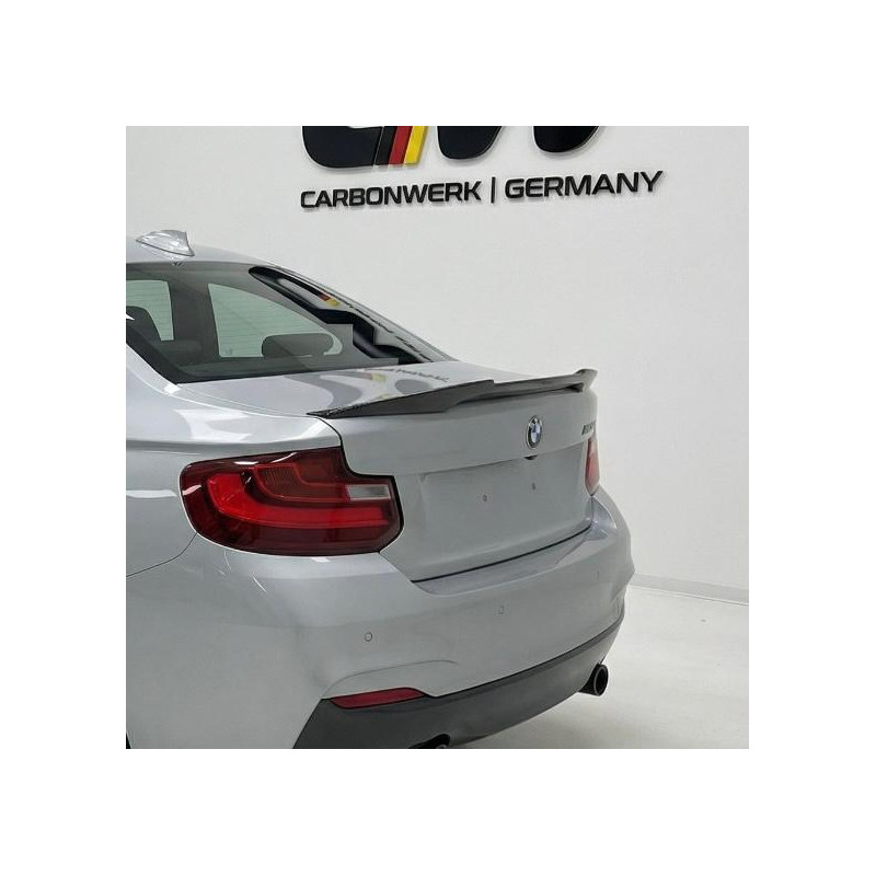 Carbonteile Tuning 1421 - Heckspoiler Highkick Vollcarbon passend für BMW 2er F22 + M2 F87