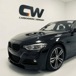 Carbonteile Tuning 1290 - Frontlippe Spoiler Schwert V4 schwarz glanz passend für BMW 3er F30 F31