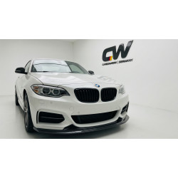 Carbonteile Tuning 1004 - Frontlippe Lippe Frontspoiler Schwert V1 Carbon passend für BMW 2er F22 F23