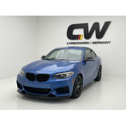 Carbonteile Tuning 1004 - Frontlippe Lippe Frontspoiler Schwert V1 Carbon passend für BMW 2er F22 F23