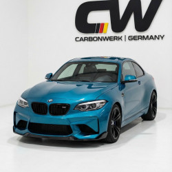 Carbonparts Tuning 1497 - Frontlippe Lippe Schwert Frontspoiler Spoiler Clubsport Carbon passend für BMW M2 F87
